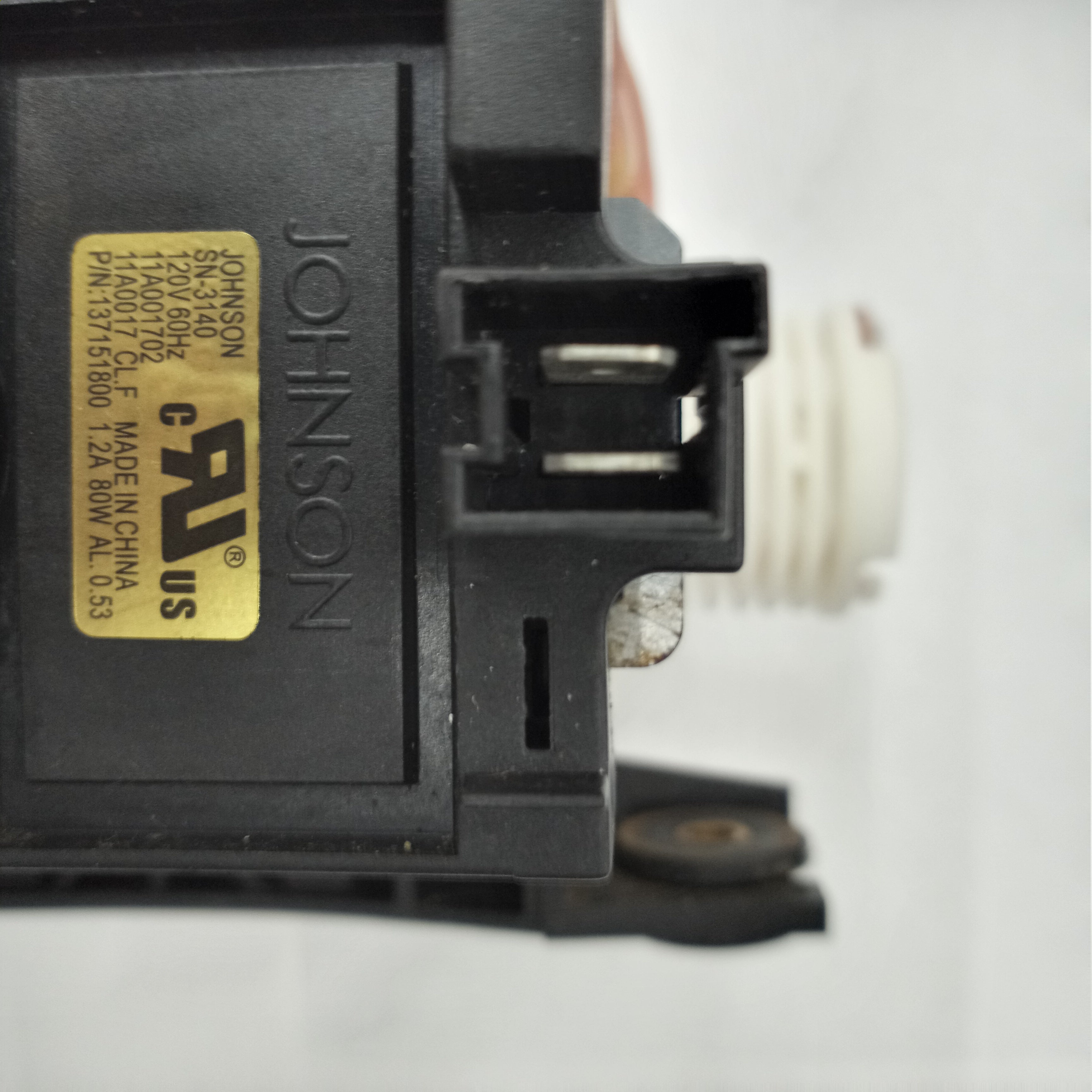 Frigidaire Washer Water Drain Pump Assembly 11A001702 137151900 Frigidaire Washer Water Drain Pump Assembly 11A001702 137151900